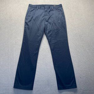 Bonobos Pants Mens Size 33X30 Blue Monday Slim Fit Straight Chino